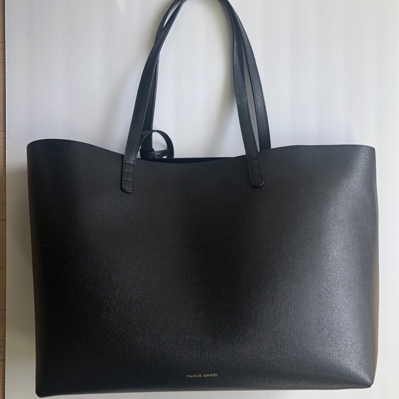 Mansur Gavriel Handbags - Mansur Gavriel Black Tote Bag